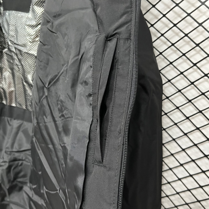 2025 NK Cotton Thickened warm Black Outdoor Jackets #P6加棉冲锋衣