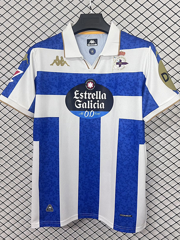 2025-26 La Coruna Home Fans Soccer Jersey