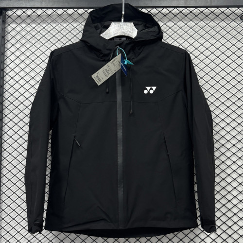 2024 Yonex Cotton Thickened warm Black Outdoor Jackets #A804加棉冲锋衣