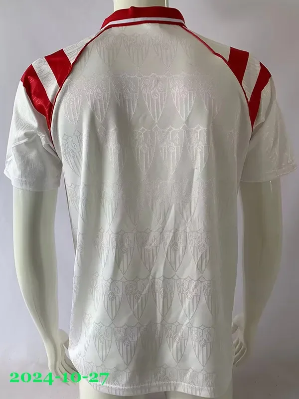 1991-1992 Sevilla Away Retro Soccer Jersey