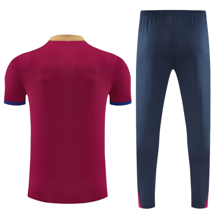 25-26 BAR Jujube red Polo Tracksuit