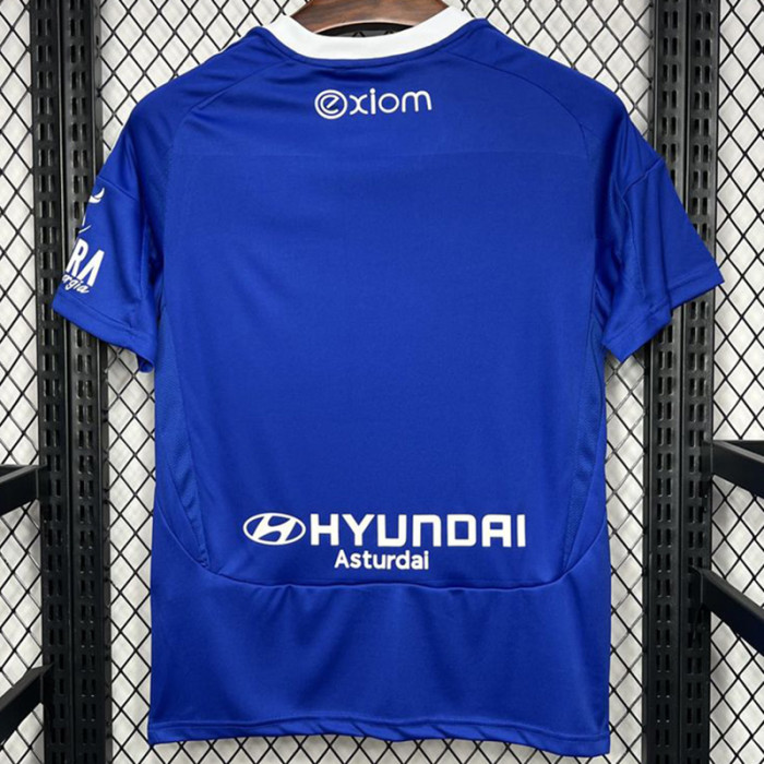 24-25 Real Oviedo Home Fans Soccer Jersey