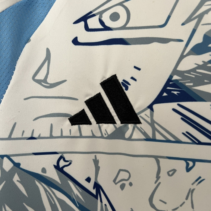 24-25 Japan Blue Special Edition Fans Training Shirts (蓝动漫)