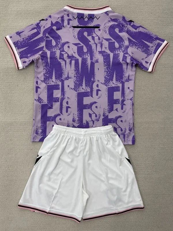 25-26 Sheffield Wednesday Away Kids Soccer Jersey