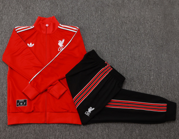2025-26 LIV Red Kids Jacket Tracksuit #E2522(童装）