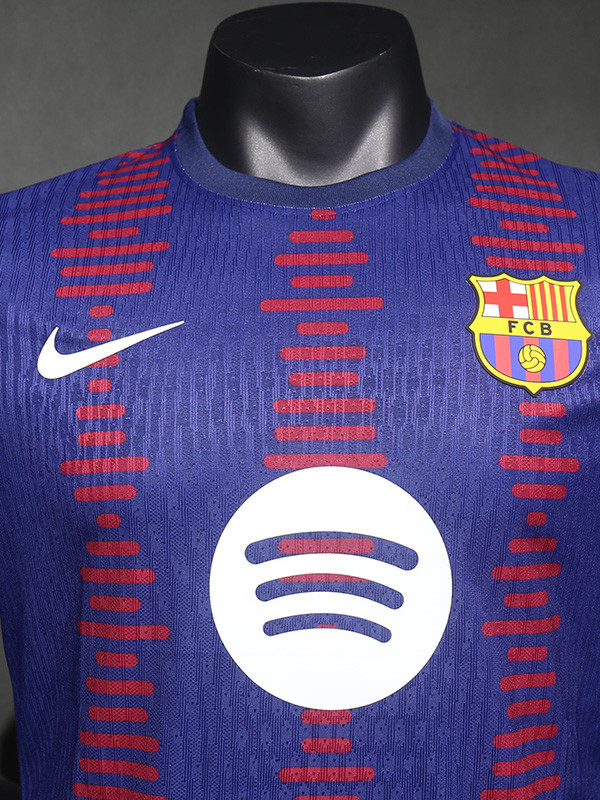 24-25 BAR Red Blue Special Edition Palyer Version Training Shirts