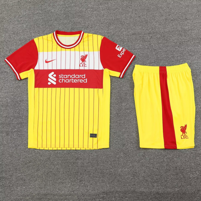 24-25 LIV Yellow Training Short Suit