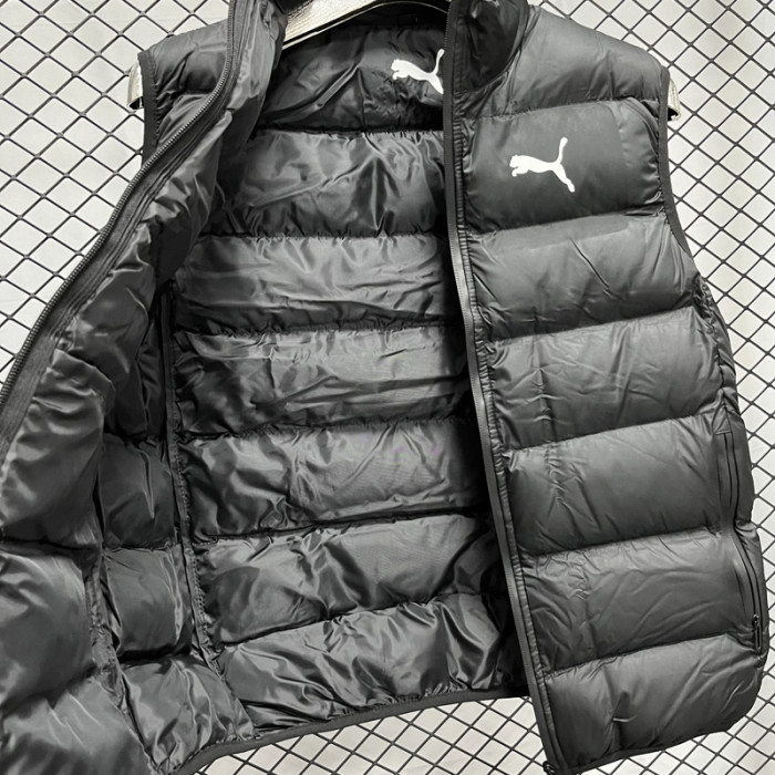 24-25 J6 PM Black Cotton jacket vest (Waistcoat) #马甲
