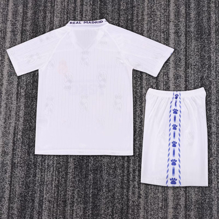 1996-1997 RMA Home Kids Retro Soccer Jersey