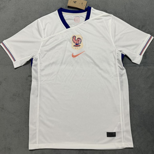 25-26 France Away Fans Soccer Jersey(不带星)