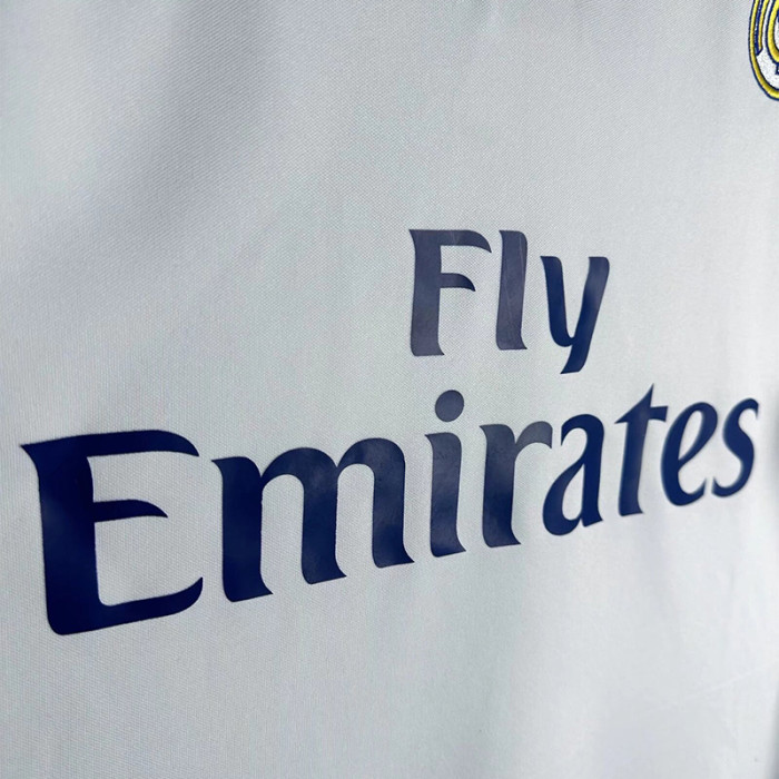2016-2017 RMA Home Long Sleeve Retro Soccer Jersey (长袖)