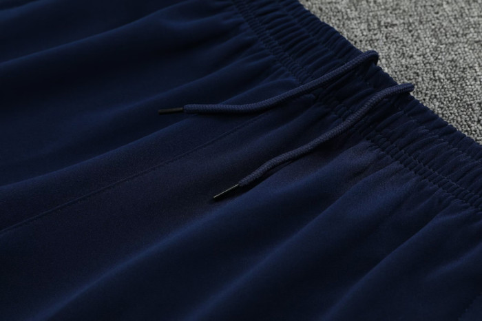 2025-26 Marseille Fancy blue Jacket Tracksuit