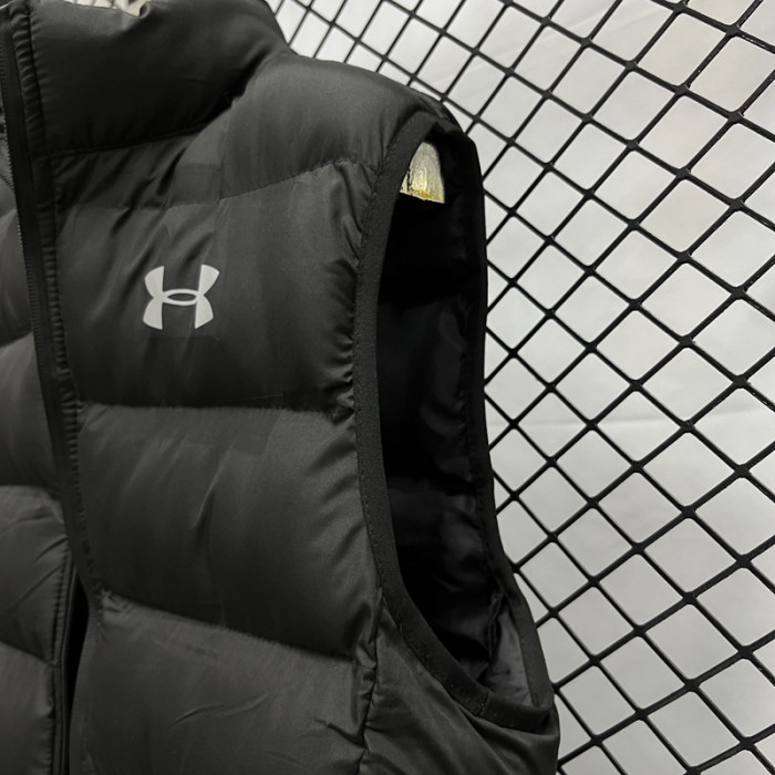 24-25 J1 UA Black Cotton jacket vest (Waistcoat) #马甲