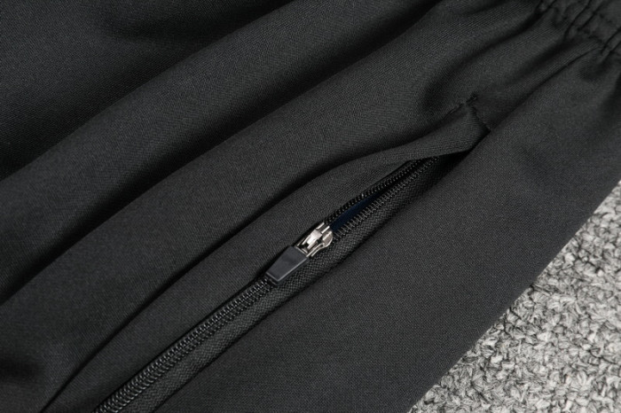 24-25 LIV Grey Kids Half Pull Tracksuit (童装)(半拉链)