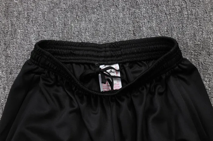 2025-26 PSG Jordan Black Half Pull Tracksuit #B2573(半拉链）