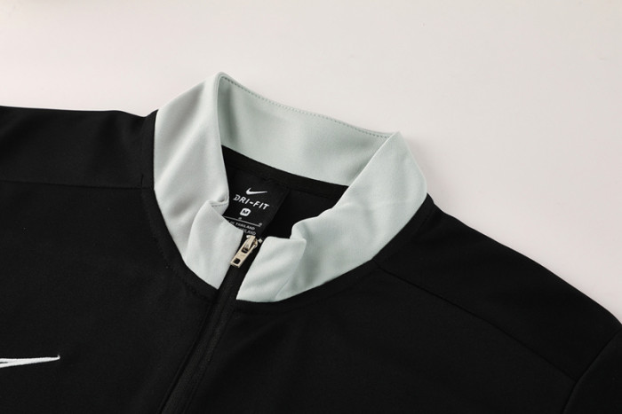 2025 NK Black Half Pull Tracksuit #NB09 (半拉链)