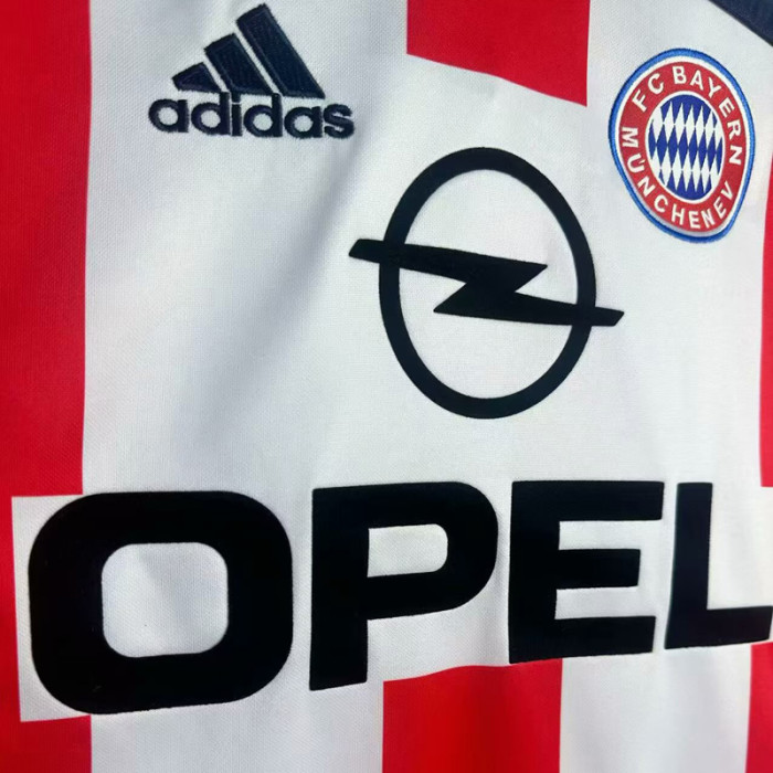 2000-2002 Bayern Away Retro Soccer Jersey