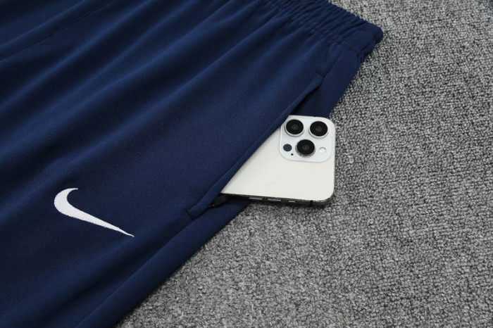25-26 INT Royal blue Half Pull Tracksuit (半拉链)