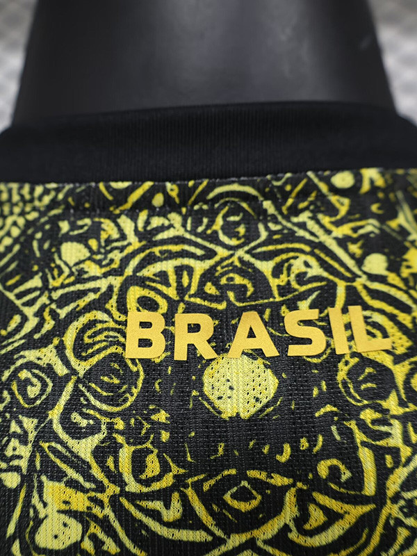 24-25 Brazil Yellow Special Edition Player Version Soccer Jersey *耶稣黄色