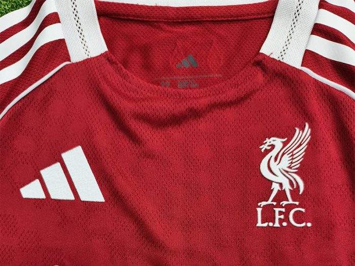 2025-26 LIV Home Kids Player Version Soccer Jersey (球员童装)