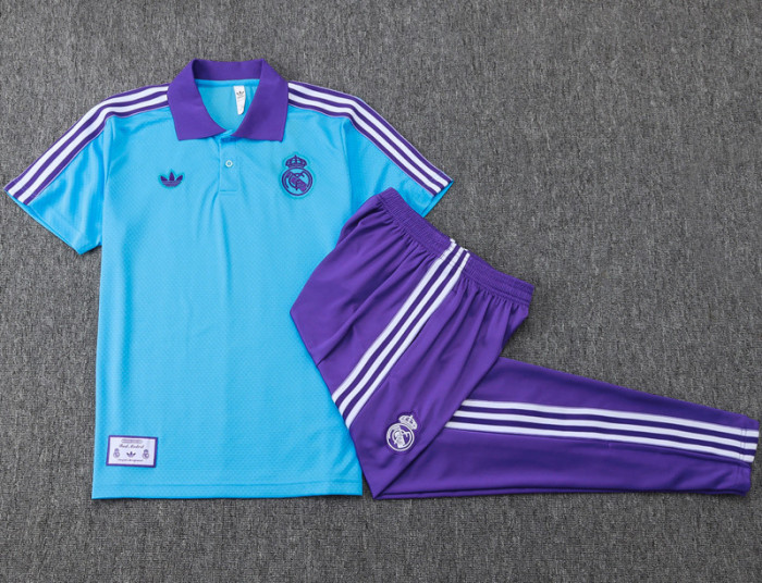 25-26 RMA Light blue Polo Tracksuit #C2520