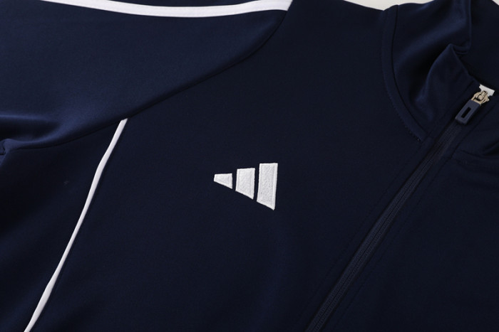 2024 AD Royal Blue Jacket Tracksuit #AJ17