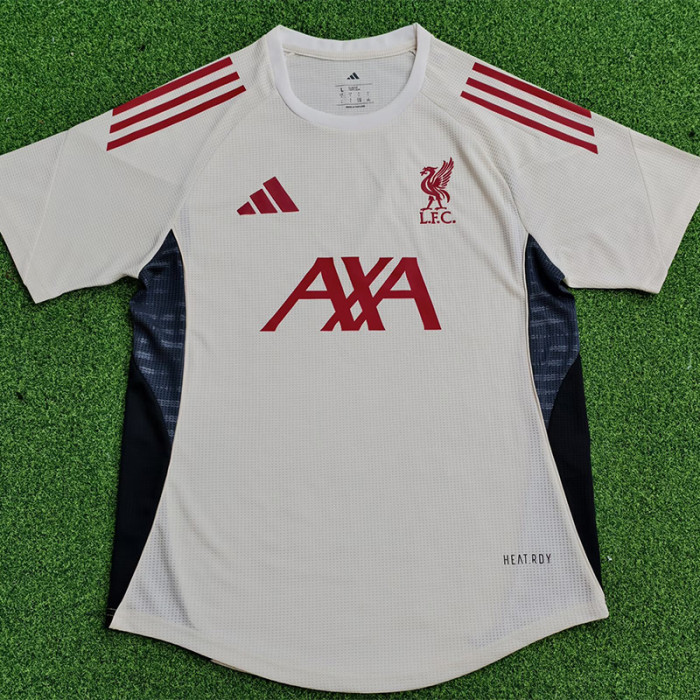 2025-26 LIV Beige Player Version Training shirts