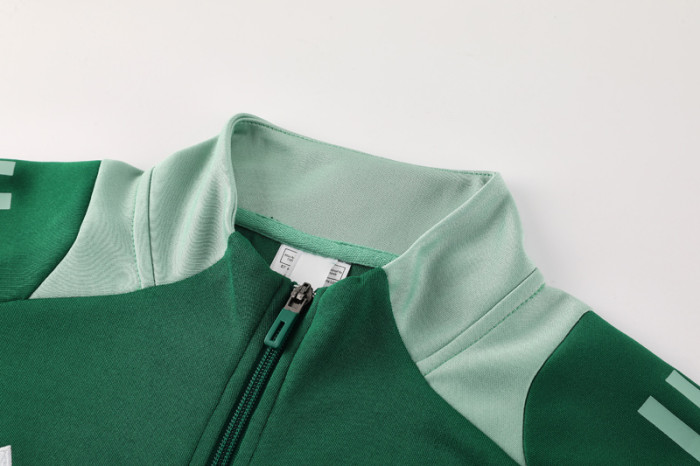 2024 AD Green Jacket Tracksuit #AJ18