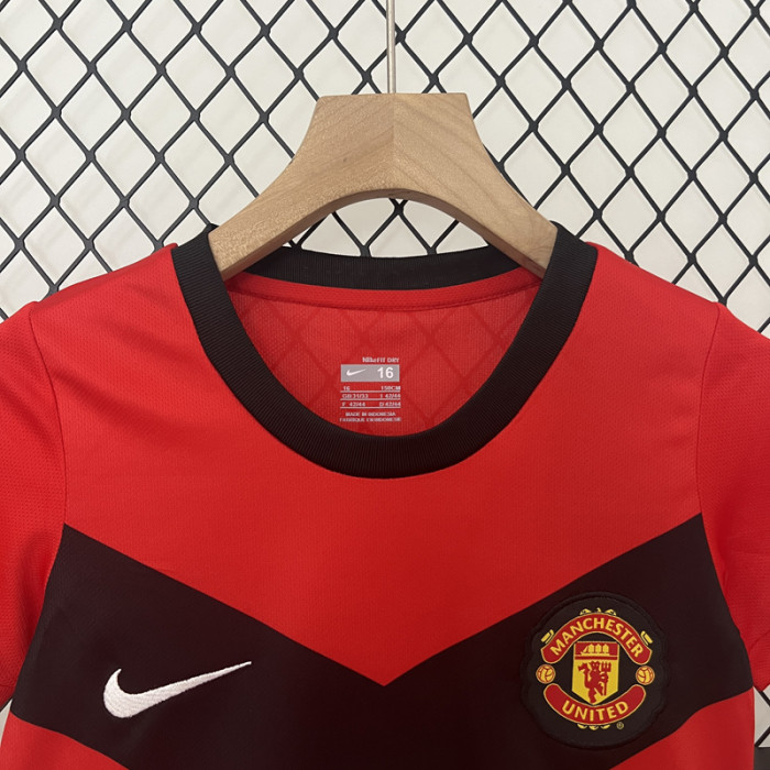 2009-2010 Man Utd Home Kids Retro Soccer Jersey
