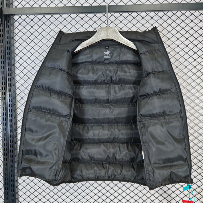 24-25 J10 PM Black Cotton jacket vest (Waistcoat) #马甲