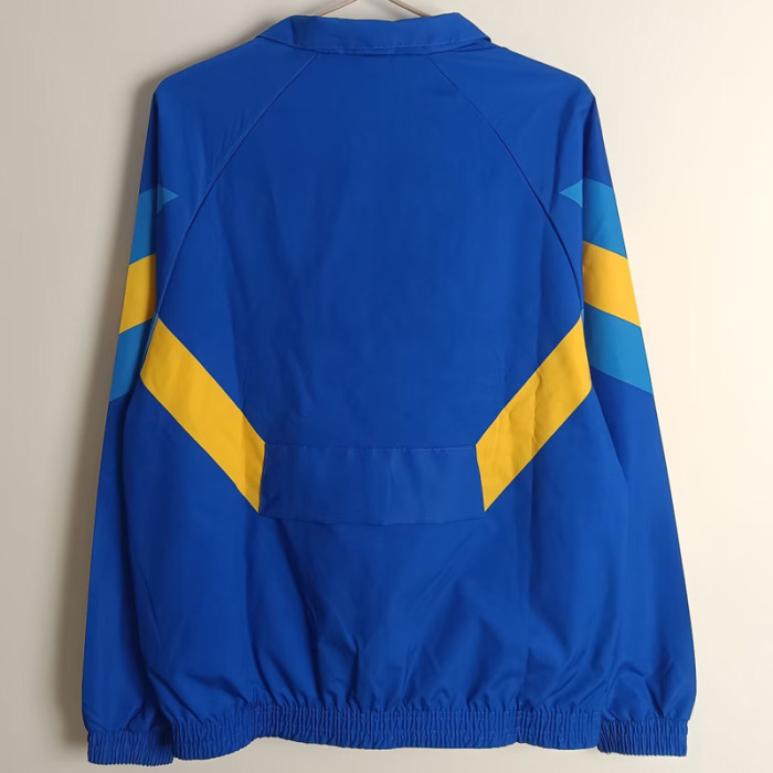 24-25 Leeds United Blue Windbreaker (黄边)