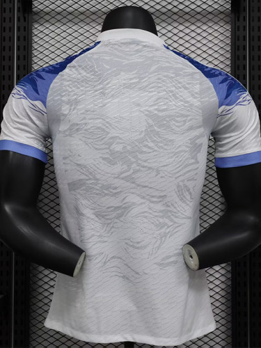 24-25 Japan White Special Edition Player Version Soccer Jersey *蓝龙