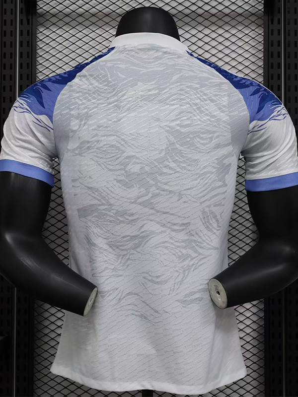 24-25 Japan White Special Edition Player Version Soccer Jersey *蓝龙