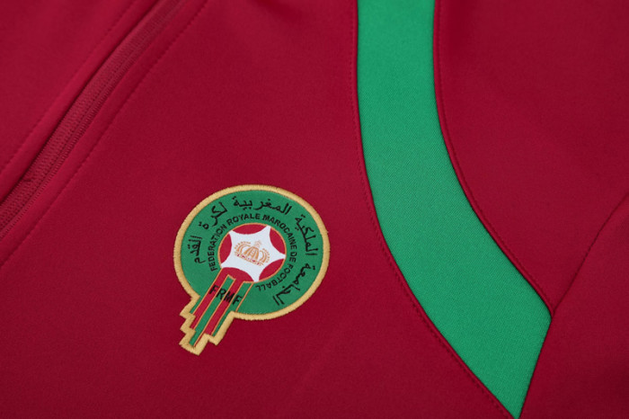 25-26 Monaco Dark red Jacket Tracksuit