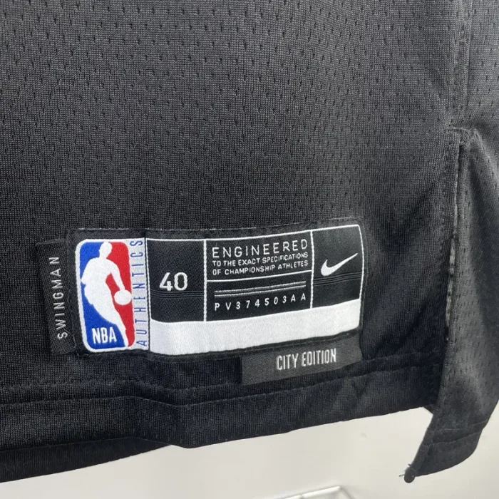2023-24 LAKERS HACHIMURA #28 Black City Edition Top Quality Hot Pressing NBA Jersey