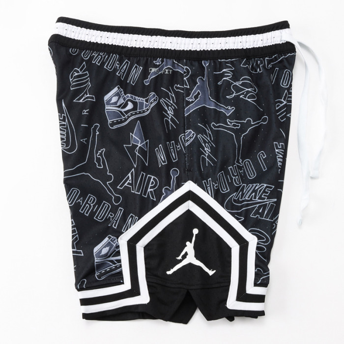 C2441 Jordan Black Casual Short Pants