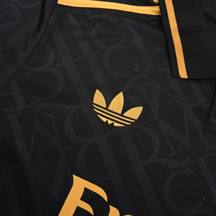 25-26 RMA Black Polo Short Sleeve