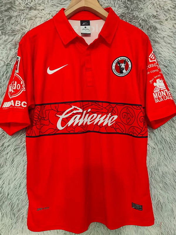 2012-2013 Tijuana Home Retro Soccer