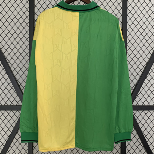 1992 Man Utd Away Long Sleeve Retro Soccer Jersey (长袖)