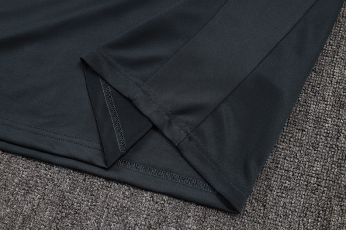 2025-26 CHE Dark gray Half Pull Tracksuit #B2577(半拉链）