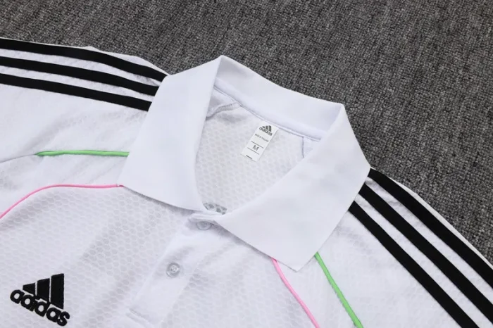 25-26 JUV White Polo Tracksuit #C2556