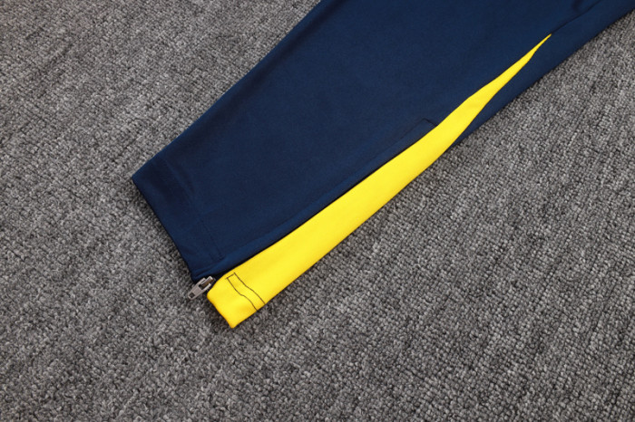 25-26 ATM Royal blue Half Pull Tracksuit #B2580(半拉链)