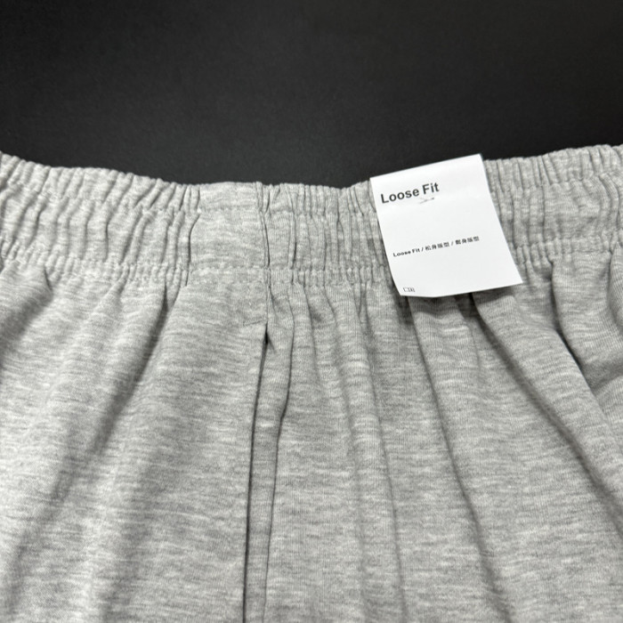M17 Jordan Grey Pure Cotton Fabric Casual Short Pants
