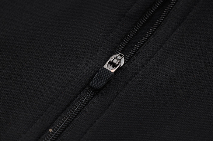 24-25 AD Black Half Pull Tracksuit #06 (半拉链)