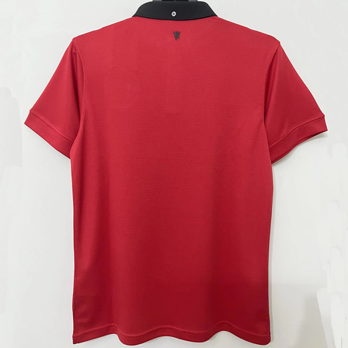 2013-2014 Man Utd Home Retro Soccer Jersey