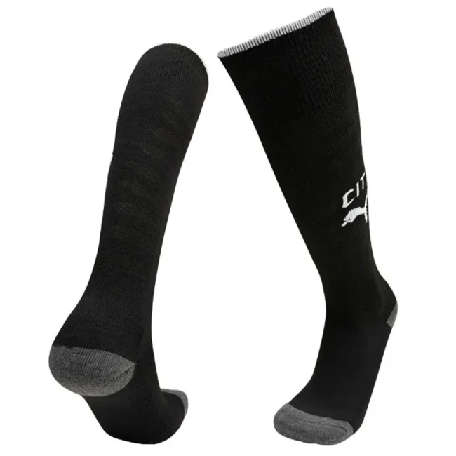 25-26 Man City Away Black Socks