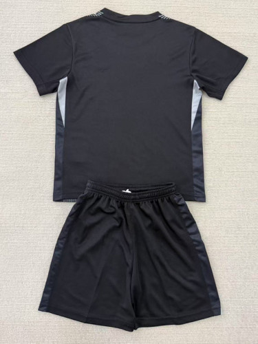 25-26 CHE Black Goalkeeper Kids Soccer Jersey