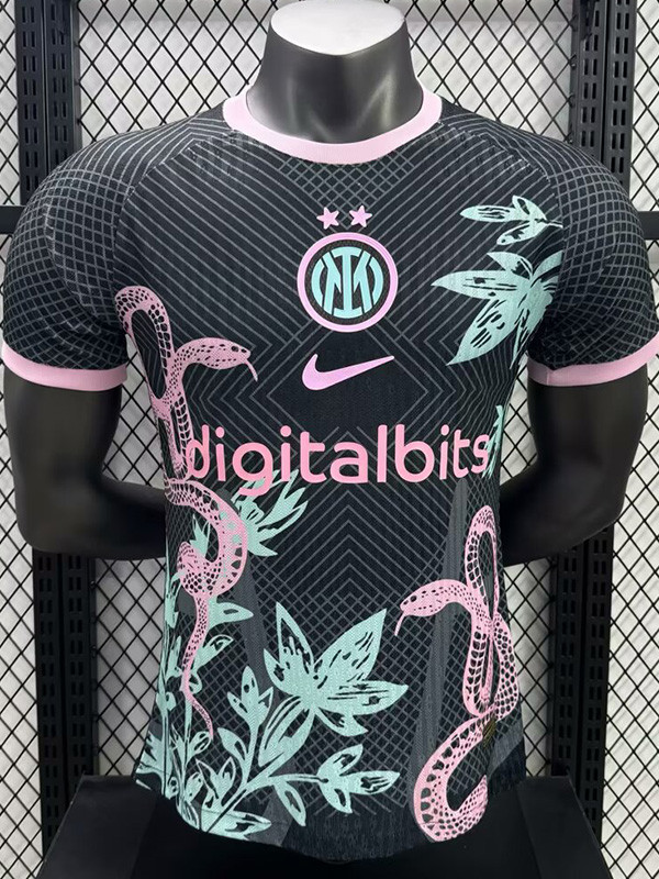24-25 INT Black Special Edition Player Version Soccer Jersey