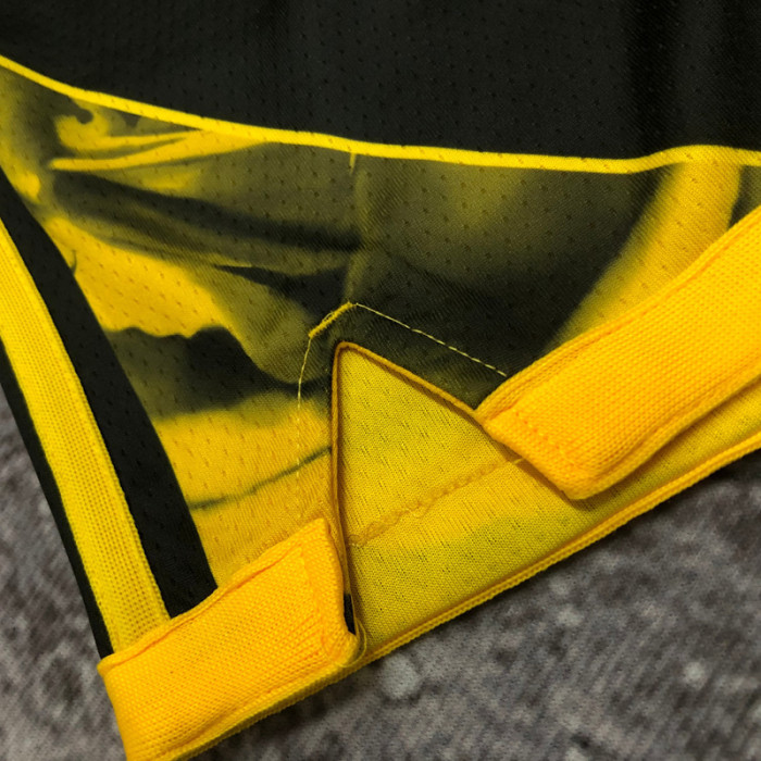 22-23 WARRIORS Black City Edition Top Quality NBA Pants