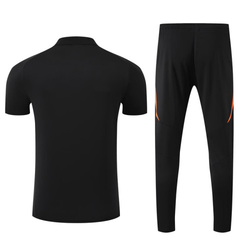 25-26 Colombia Black Polo Tracksuit